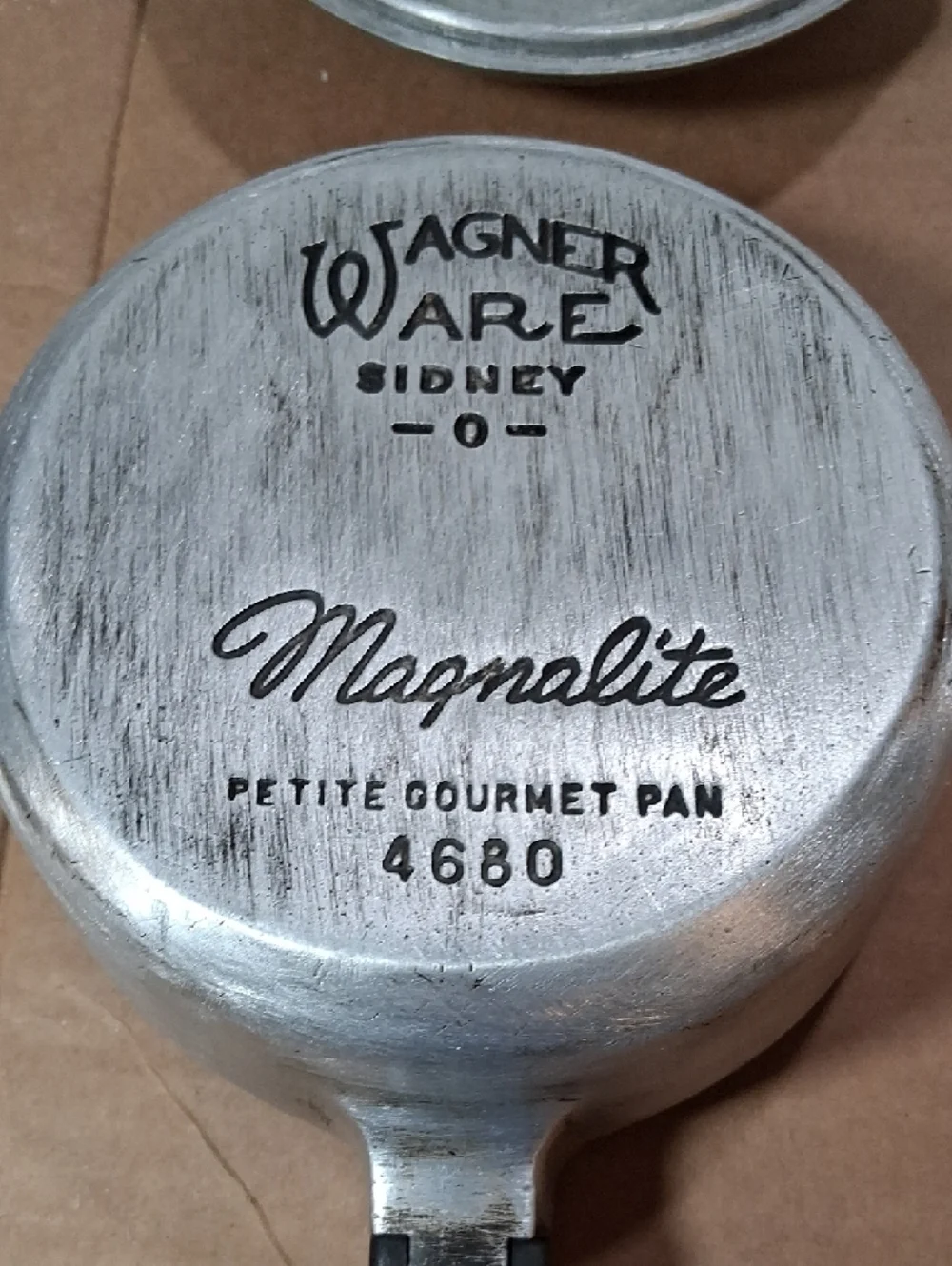 Wagner Ware Magnalite 4680 Petite Gourmet Pan 1 QT Sidney O Vintage Aluminum